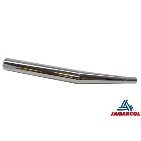 exhaust Jamarcol + bend (made in EU) zundapp 60mm/26mm chrome zundapp