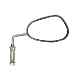 mirror Bumm handlebar mount (fix. in handle bar) left chrome kreidler, zundapp 913/4vl