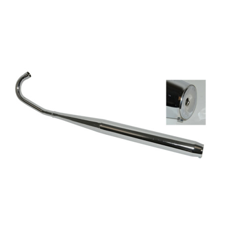 exhaust Jamarcol whisper double bent 32/32mm zundapp