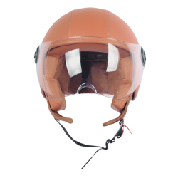 Helm vito leer brown amsterdam