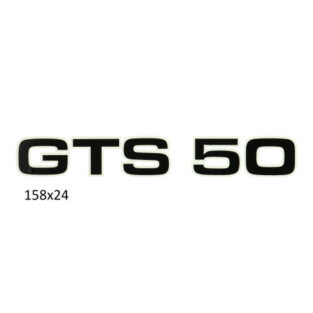 sticker black/white gts 50, zundapp