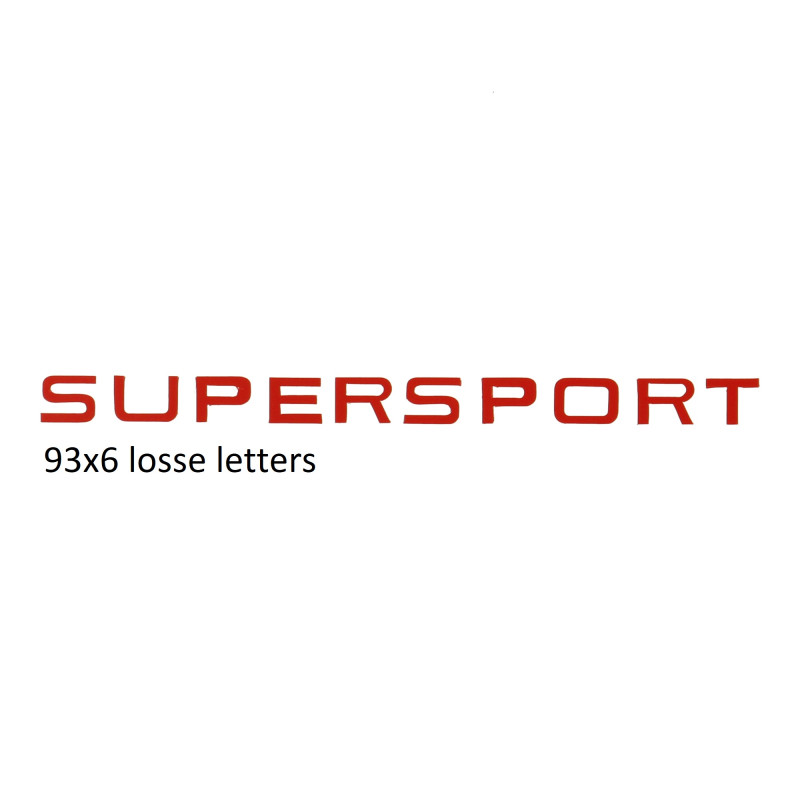 sticker benzinetank rood zundapp supersport, zundapp