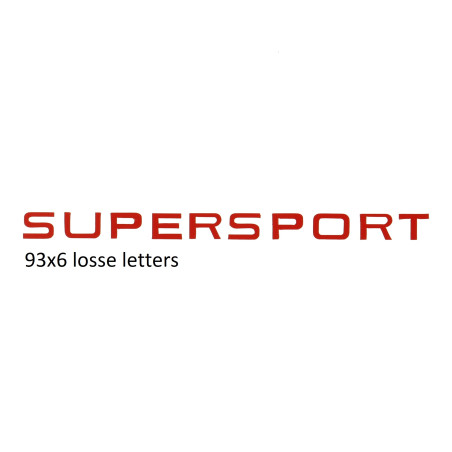 sticker benzinetank rood zundapp supersport, zundapp