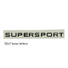 sticker benzinetank tanklogo zwart zundapp supersport, zundapp