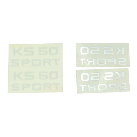 sticker zilver ks50 sport, zundapp