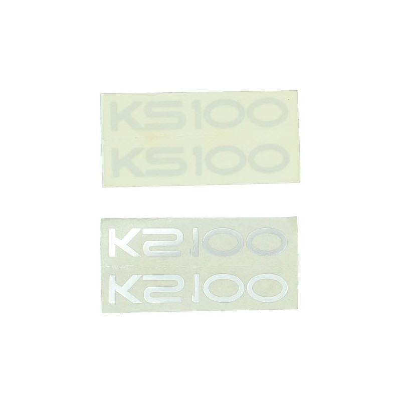 sticker word [zundapp] silver ks100, zundapp