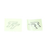 sticker tt white/black zundapp 529