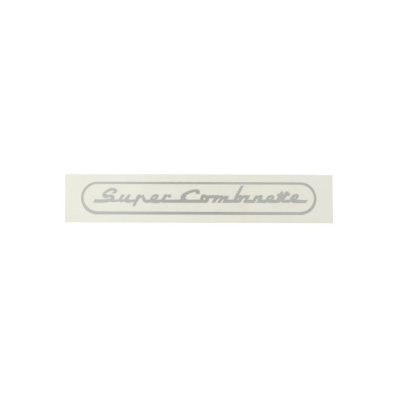 sticker silver super combinette, zundapp