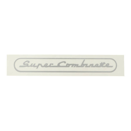 sticker zilver super combinette, zundapp