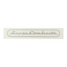 sticker zilver super combinette, zundapp