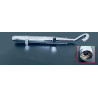uitlaat opzet demper met rooster 36mm chroom zundapp, ks50 cross z517-22.732