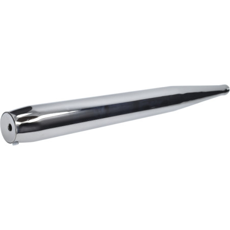 exhaust single whisper 32mm chrome univ z100-22.703