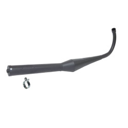 uitlaat bullet race (made in EU) Evo-1 36mm zwart zundapp