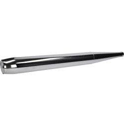 exhaust single (made in EU) 32mm chrome univ