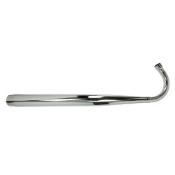 uitlaat fluister (made in EU) orig model korte bocht 36/32mm chroom zundapp z517-22.743