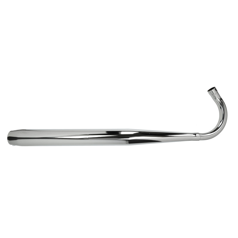 exhaust whisper (made in EU) short turn 32/32mm chrome zundapp