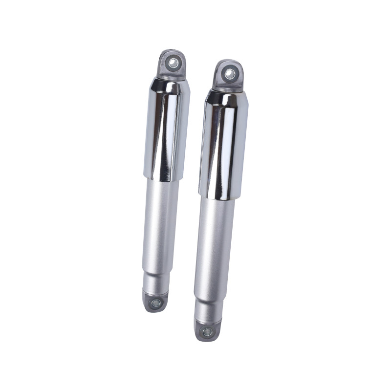 shock absorber set closed 315mm chrome/grey zundapp 517 z517-14.704