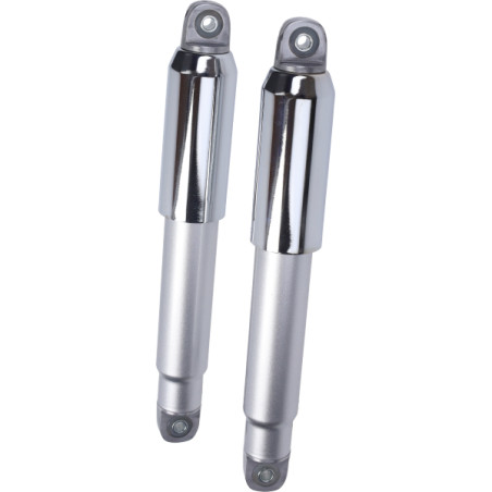 schokbrekerset dicht 315mm chroom/grijs zundapp 517 z517-14.704