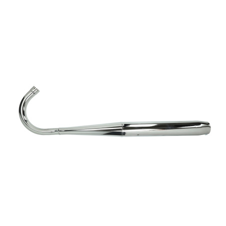 exhaust whisper (made in EU) 32/32mm chrome universal