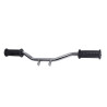 footpeg bracket + rubber (made in EU) original chrome zundapp