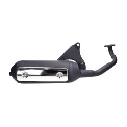exhaust DMP standard model fast black minarelli hor