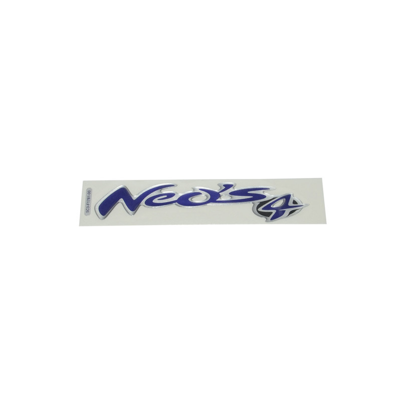 emblem Yamaha original side cover word [neo's 4] yamaha neo 4t 5c3f178100