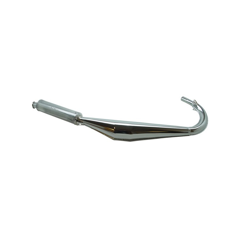 exhaust Jamarcol along under chrome minarelli am6, dt50r, dt50sm, xsm, xtm