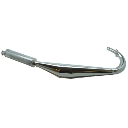 exhaust Jamarcol along under chrome minarelli am6, dt50r, dt50sm, xsm, xtm