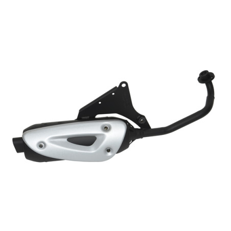 uitlaat tecno zwart aerox 4t, nitro 4t, ovetto, giggle, neo 4t