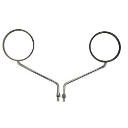 mirror set DMP chrome yamaha, fs1