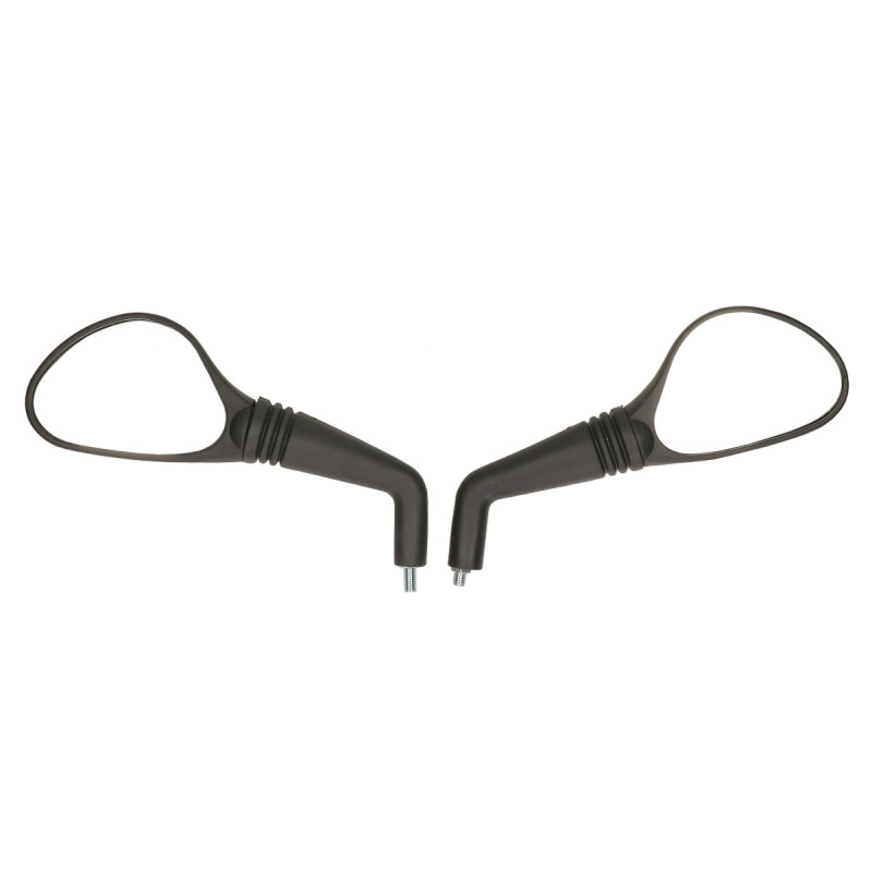 mirror set DMP Yamaha black aerox 2t, mbk nitro