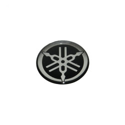 emblem Yamaha original logo round black/chrome yamaha x01f153a1000