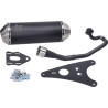 exhaust Turbokit 4st e-approval gmax black nitro 4t, ovetto 50 4t, aerox 4t, neo 4t
