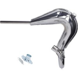 exhaust Jamarcol along upper chrome aprilia rx50, beta rr50 enduro, dt50lc, malaguti, minarelli am6, xsm, yamaha
