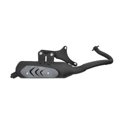 uitlaat polini standaard model e-keur piaggio zwart liberty 2t 200.0322