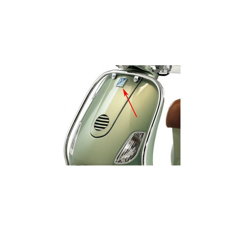 clip-on logo Piaggio original piaggio front cover 2/4/5 euros elettrica, gts all models, gtv, Primavera, sprint, vespa vxl 125/1