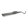 exhaust + logo (made in EU) 22mm chrome puch maxi