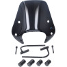 windscherm Regia met bevestigingsset laag (made in EU) voor 72085 30cm zwart glans zip2000