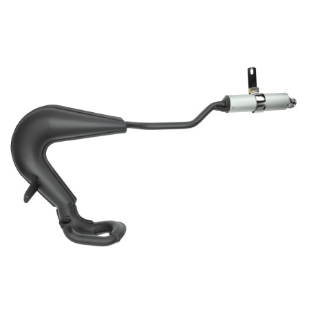 uitlaat tecno off road EVO E50 25mm zwart puch maxi