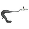 uitlaat tecno off road EVO E50 25mm zwart puch maxi
